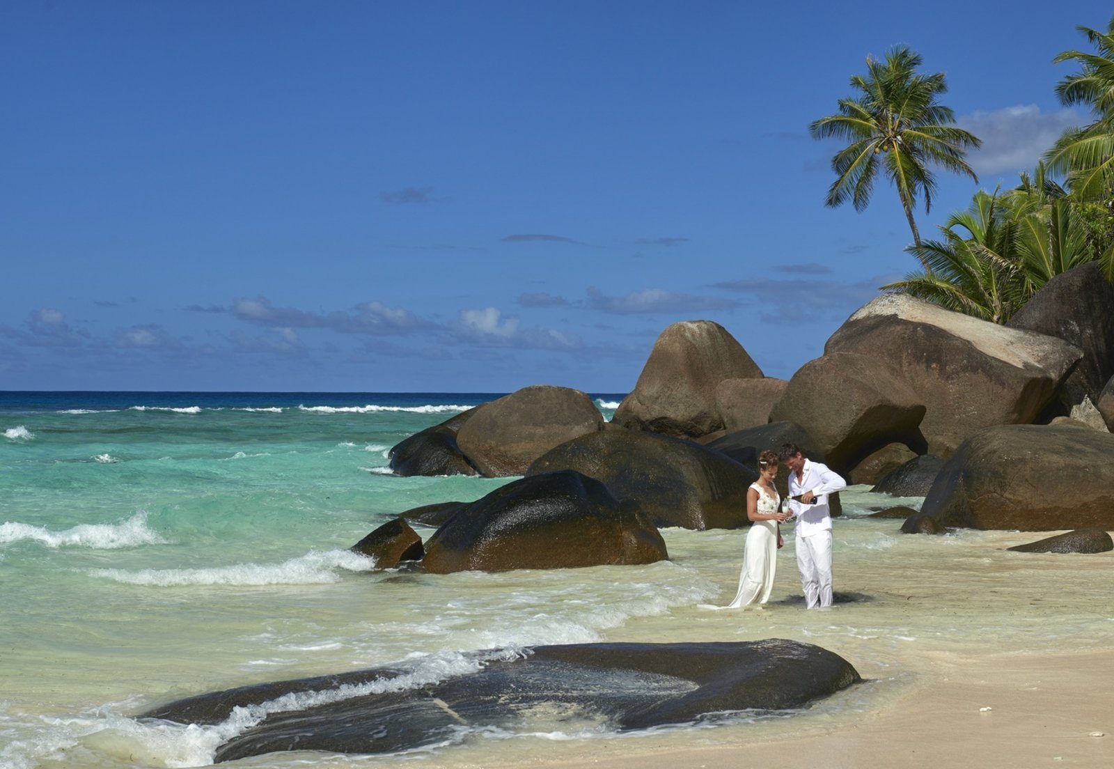 Почивка Сейшелите в Hilton Seychelles Labriz Resort & Spa сватба