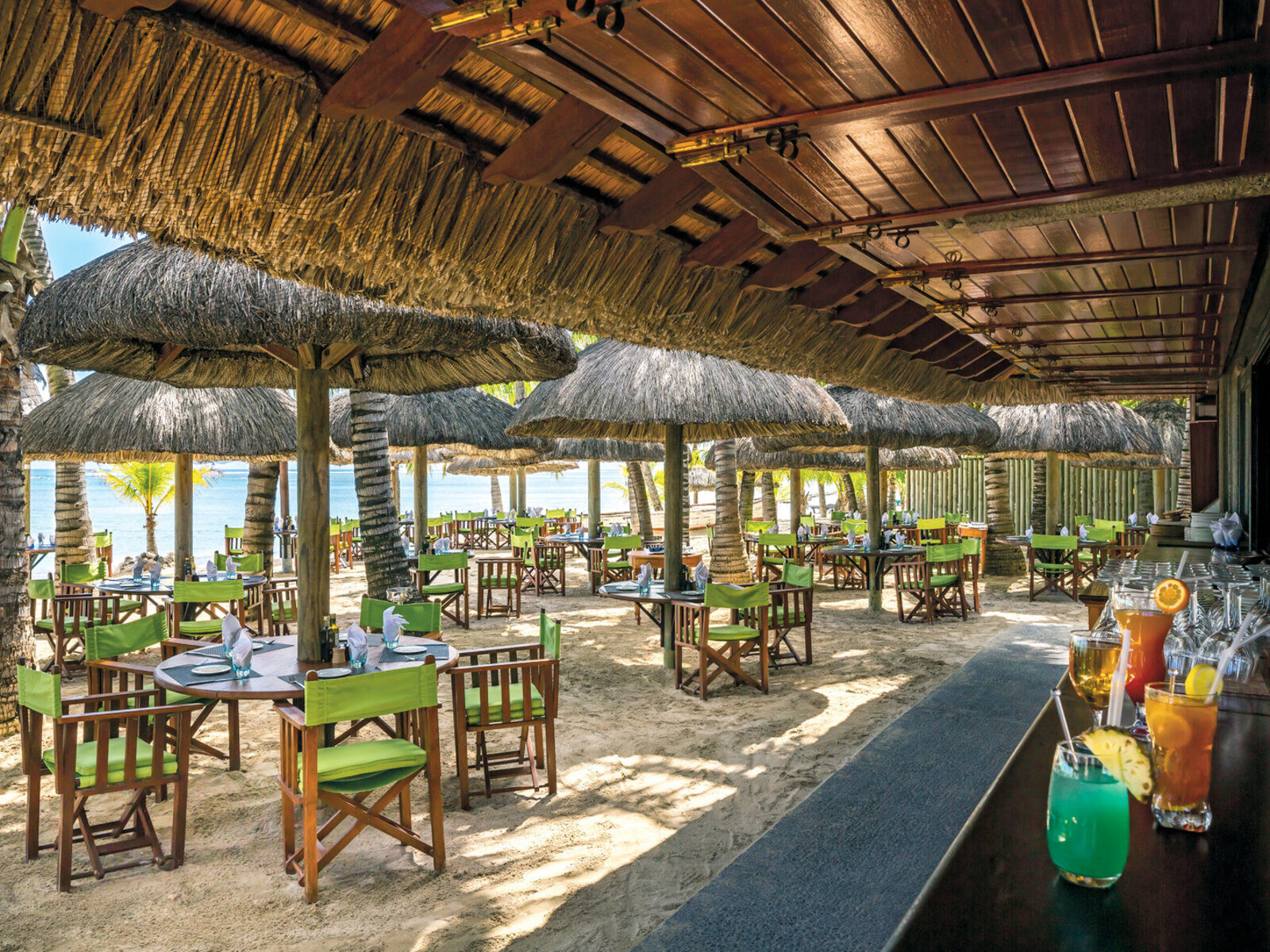 Почивка Мавриций Dinarobin Beachcomber la plage