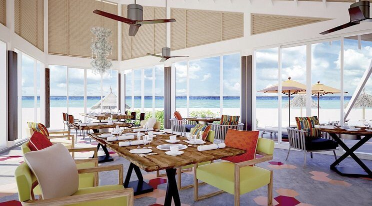 почивка малдиви в hotel oblu select sangeli ресторант- travelisimo.bg