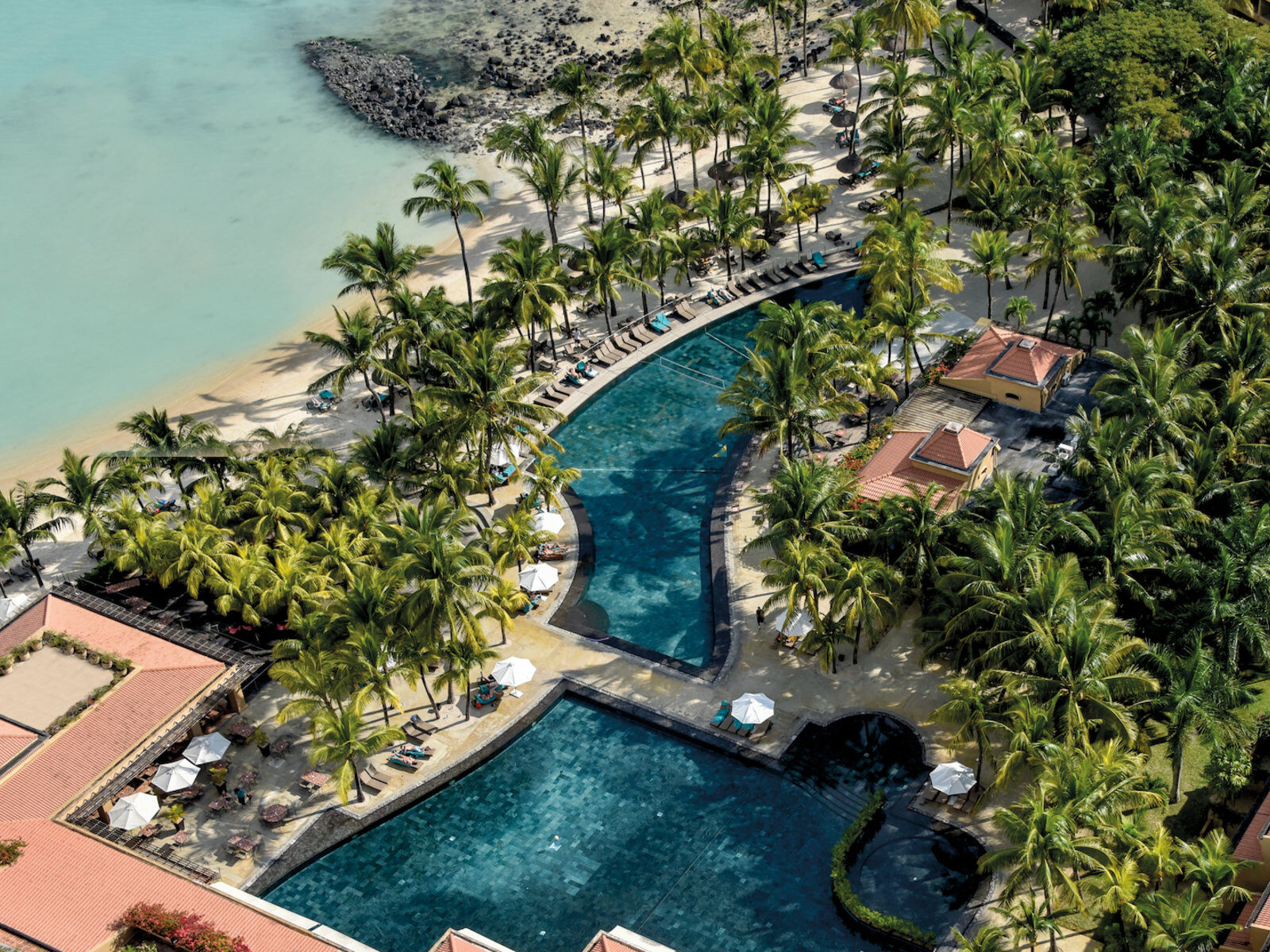 Почивка Мавриций Beachcomber Mauricia басейни