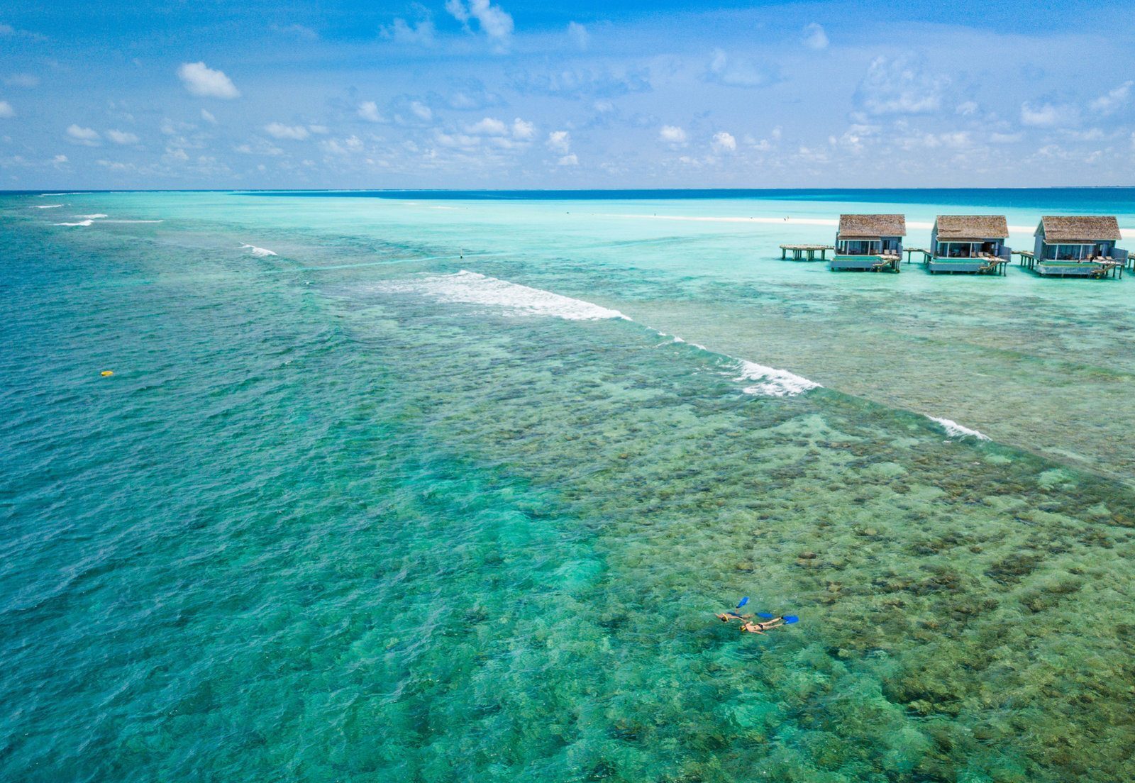 Най-добрият риф за шнорхелинг в Kuramathi Resort Maldivi