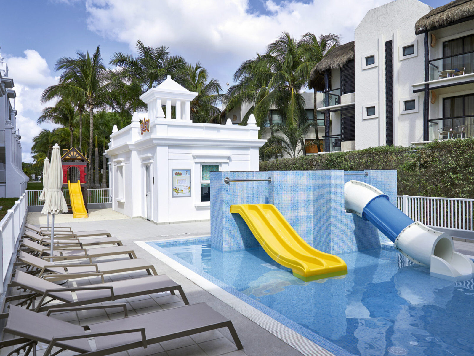 Почивки Мексико в RIU Palace Riviera Maya kids pool