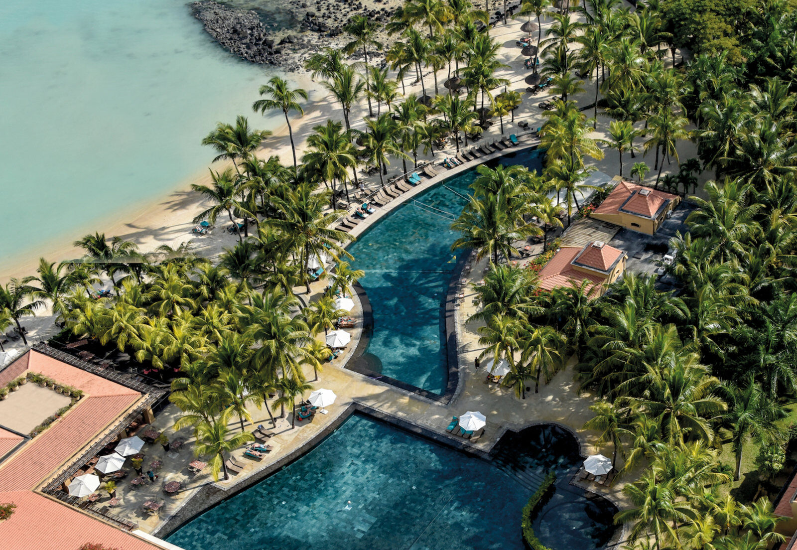 Почивка Мавриций Beachcomber Mauricia басейни