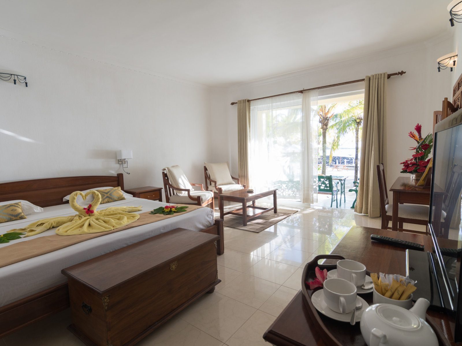 Почивка Мавриций в Hibiscus Boutique Hotel стая към океана