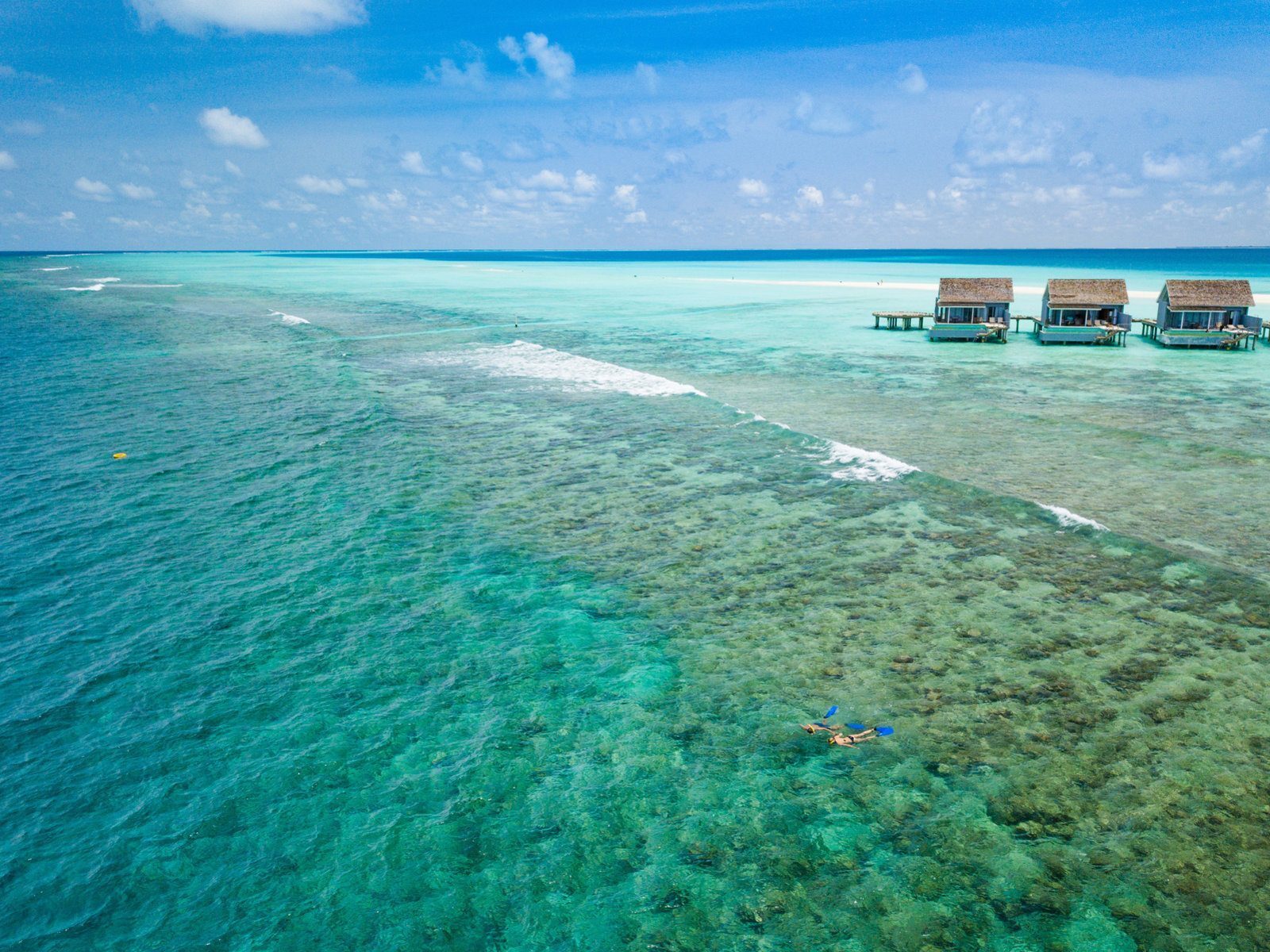 Най-добрият риф за шнорхелинг в Kuramathi Resort Maldivi