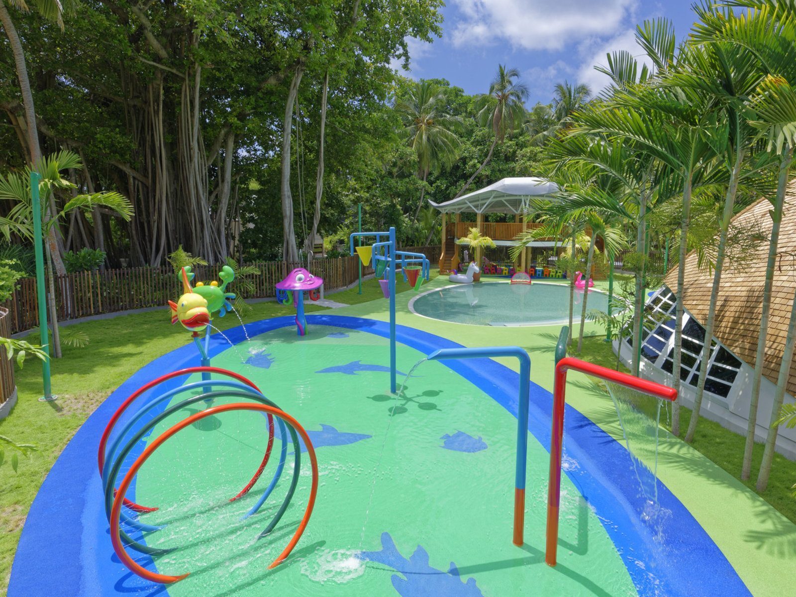 Kuramathi Resort Maldivi детски клуб